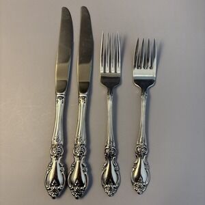 Oneida Community BRAHMS Stainless Dinner Forks & Knives